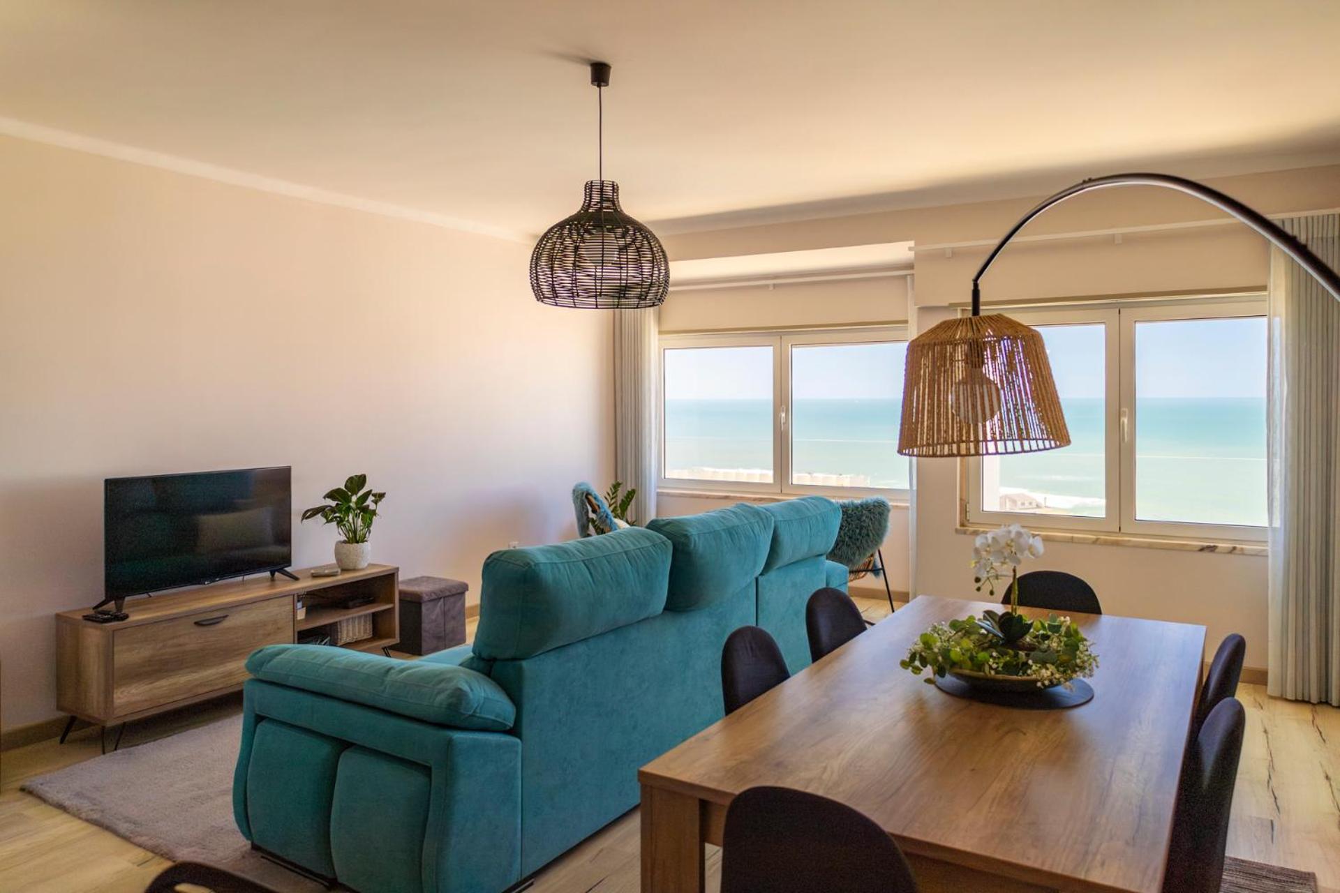 Blue House In Santa Cruz With Sea View Apartment Ngoại thất bức ảnh