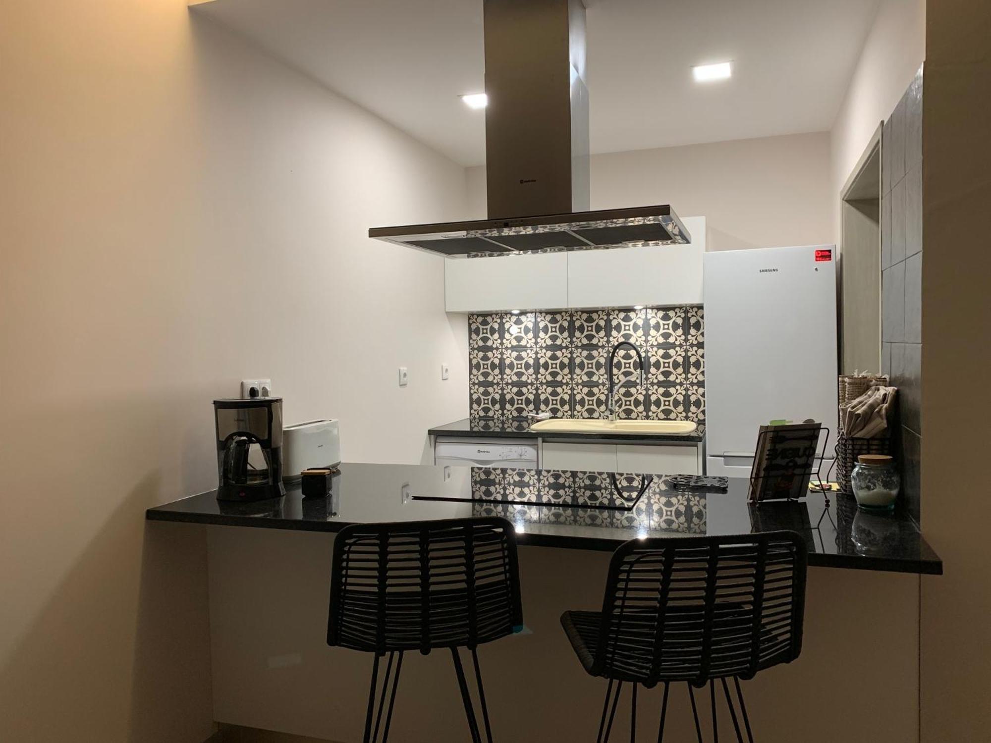 Blue House In Santa Cruz With Sea View Apartment Ngoại thất bức ảnh